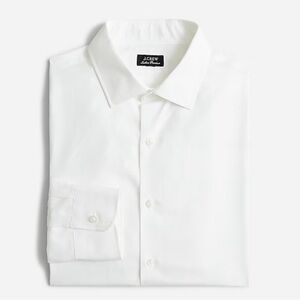 J. Crew Ludlow White Dress Shirt Button Down 14 1/2